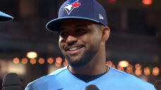 Clase on Blue Jays’ new home run dragon: ‘They told me to just grab it’