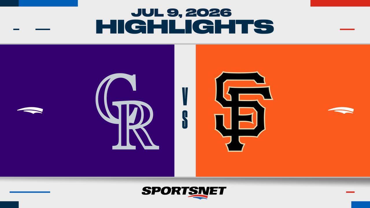 Mlb Highlights Giants 8 Rockies 2 2