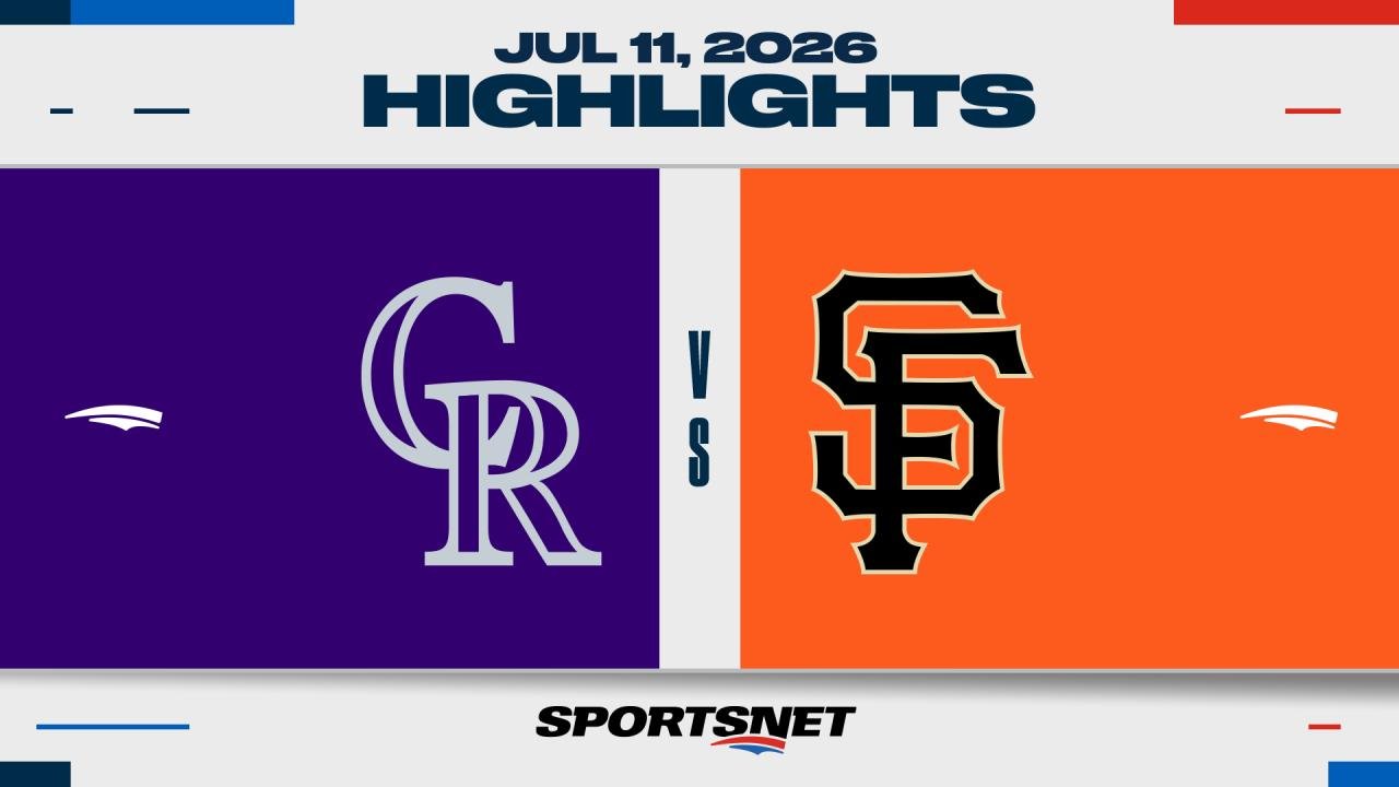 Mlb Highlights Giants 4 Rockies 2