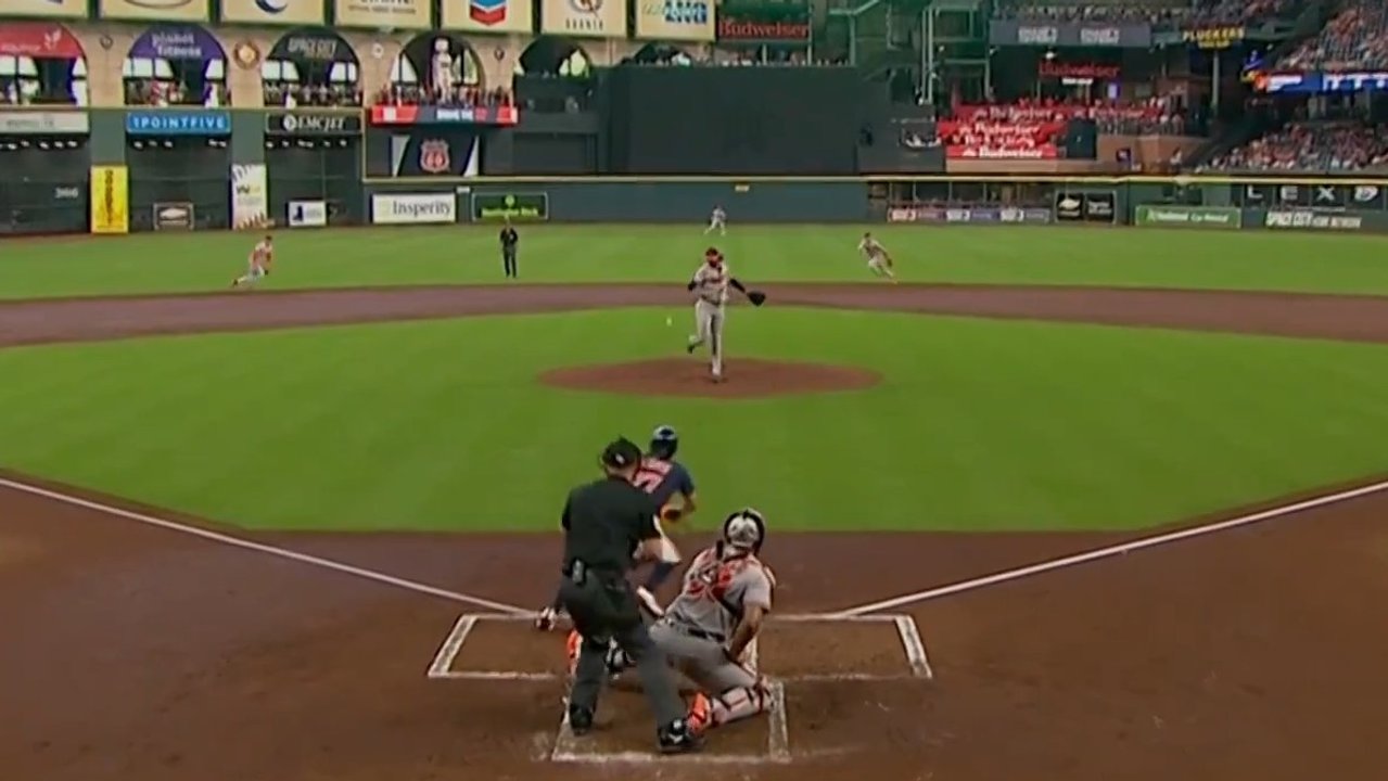 Orioles Young Shows Off Fancy Footwork To Get Out At First Base