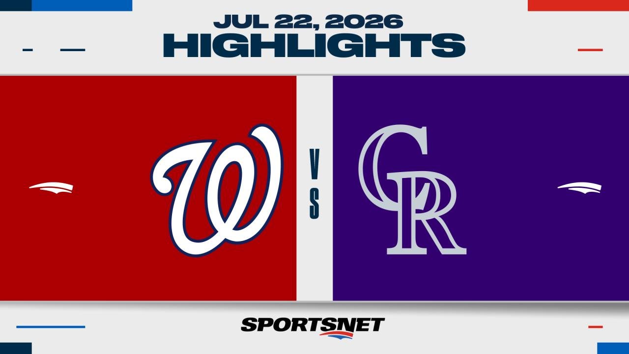Mlb Highlights Nationals 8 Rockies 0