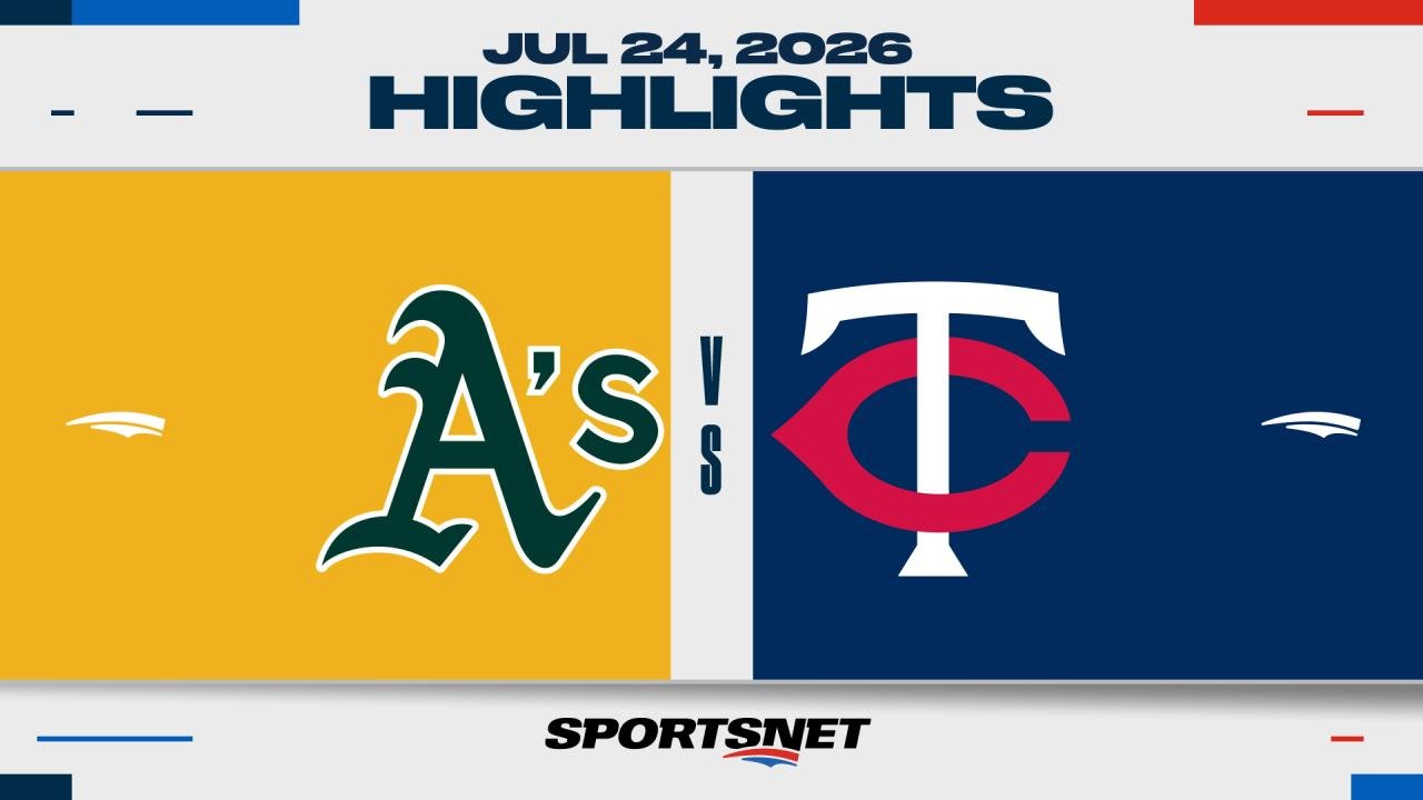 Mlb Highlights Athletics 2 Twins 0