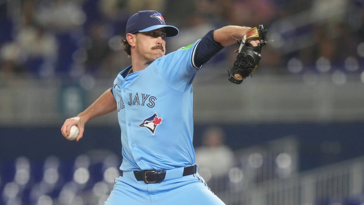 Blue Jays Marlins Baseball