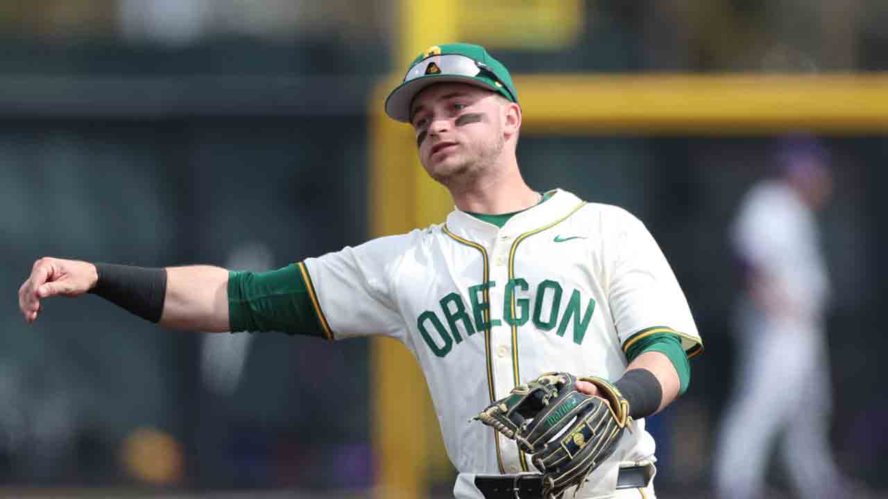 Blue Jays draft Oregon SS Ryan Cooney in third round