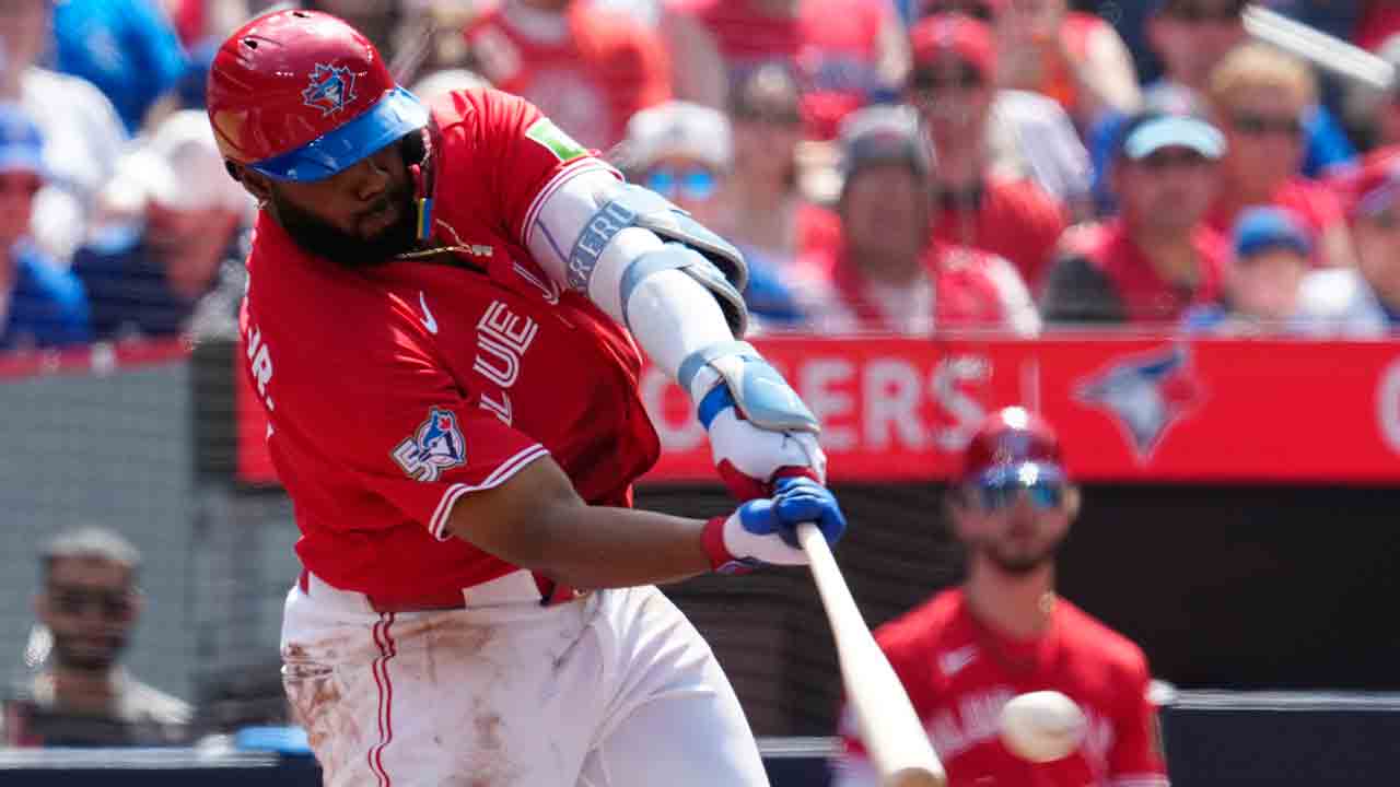 加拿大國慶日藍鳥隊路線 Mets Guerrero Jr. 顯示出進展跡象