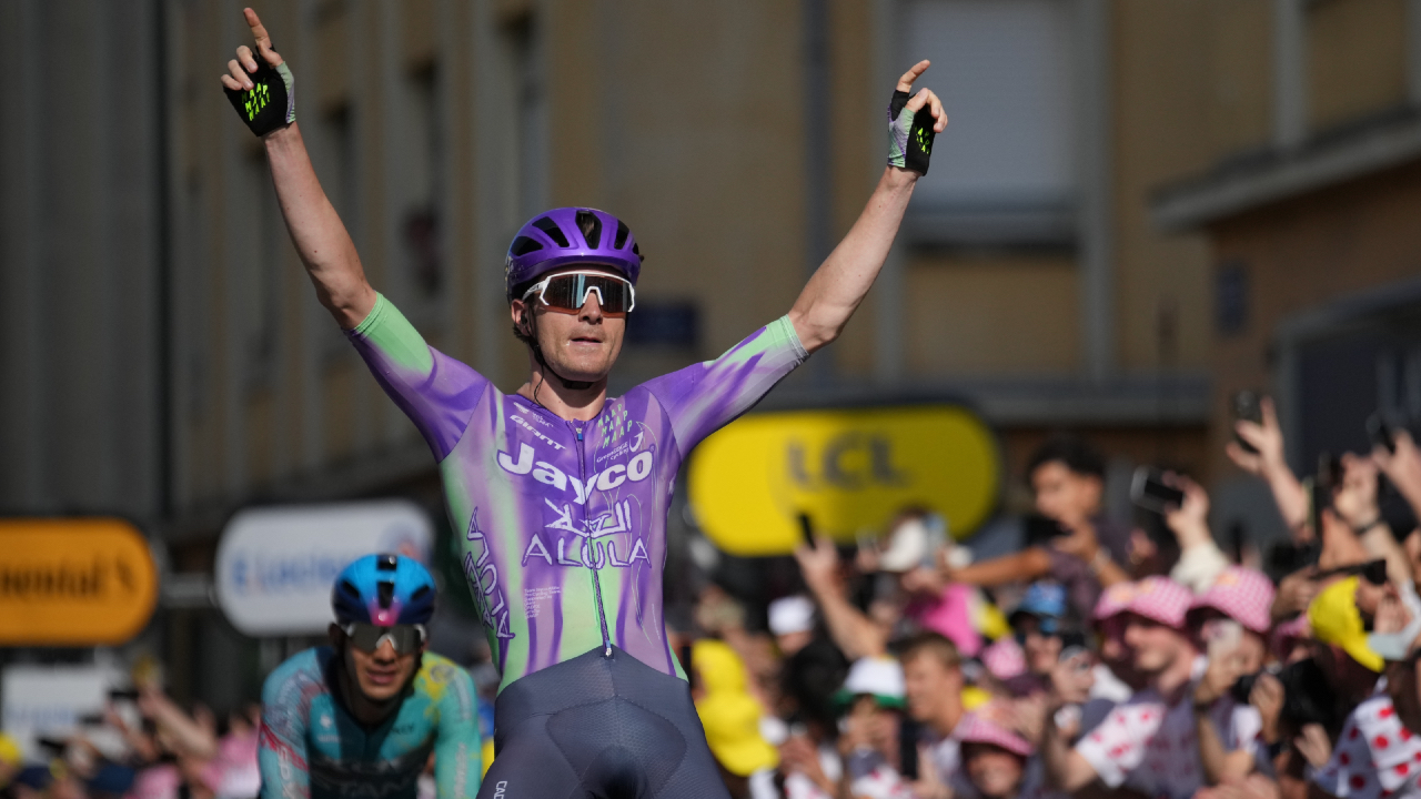 Schmid wins 13th stage of Tour de France, Pogacar safely keeps overall lead Schmid wins 13th stage of Tour de France, Pogacar safely keeps overall lead