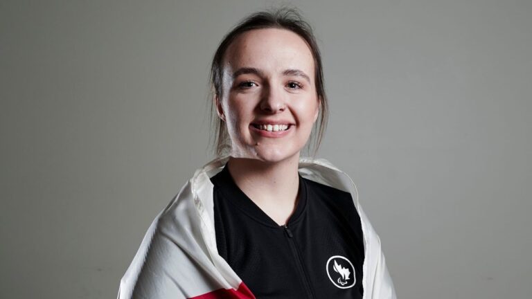 Canadian Sitting Volleyball captain Heidi Peters (Arlyn McAdorey/CP).
