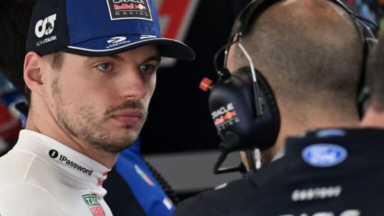 Max Verstappen ahead of the British F1 Grand Prix, in Silverstone, England, on Saturday, July 4, 2026. (Peter Powell/Pool/AP)
