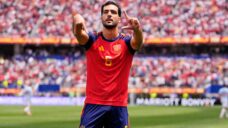 Mikel Merino stars again as Spain edges Belgium in the quarterfinals