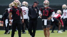 49ers QB Brock Purdy adjusts to start of camp without coach Kyle Shanahan
