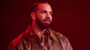 Drake performs alongside Vybz Kartel at Scotiabank Arena in Toronto, on Sunday, Oct. 26, 2025. (Sammy Kogan/CP)