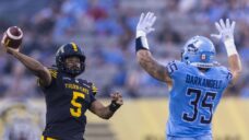 Missed field goal on final play gives Tiger-Cats win over Argonauts