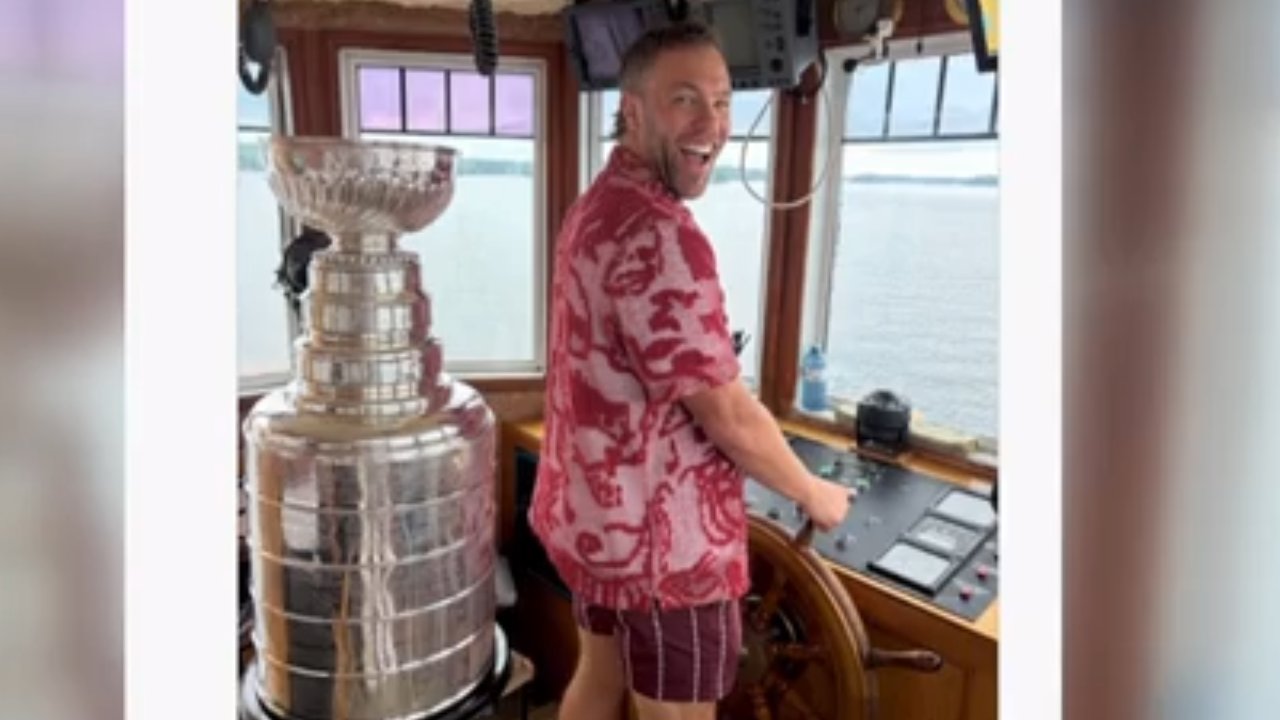 Taylor Hall firade Stanley Cup med efterlängtad båttur