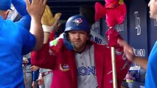 Josh Smith belts two-run shot down the line to pad Blue Jays’ lead
