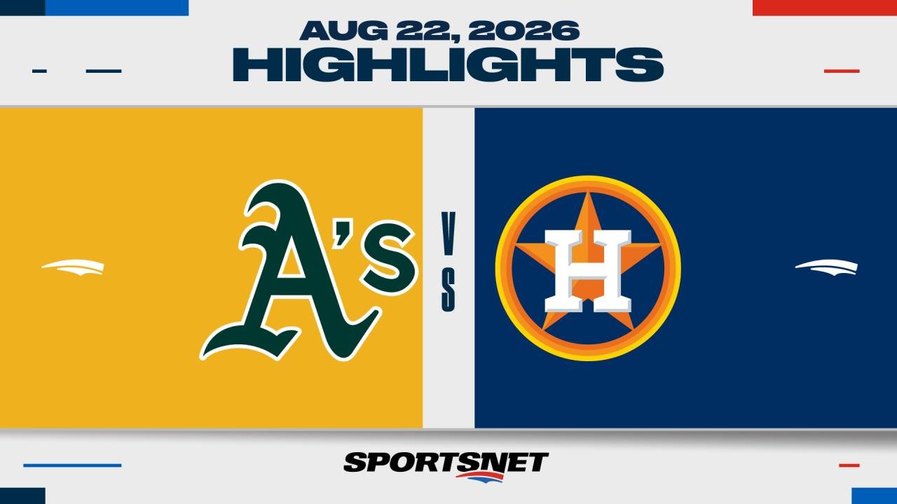 Mlb Highlights Athletics 4 Astros 3 2