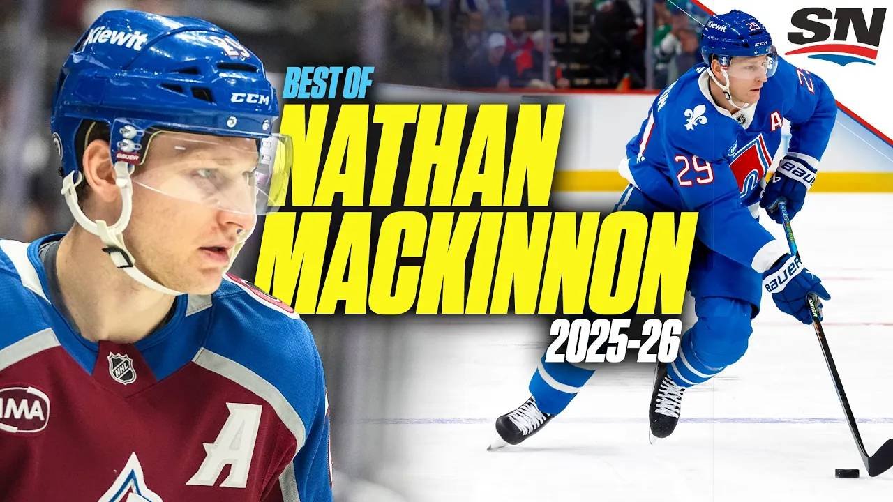 Nathan MacKinnon briljerade under 2025-26 – 53 mål och 127 poäng