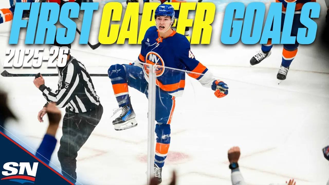 Schaefer, Cowan och Martone bland unga stjärnor som gjorde första NHL-målet 2025-26