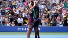 Spouses Elina Svitolina and Gael Monfils reach US Open mixed doubles semifinals
