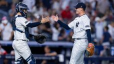 Austin Wells homers twice in nine-run eighth as Yankees rout Red Sox