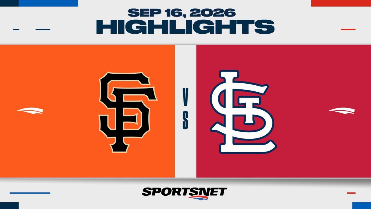 Mlb Highlights Giants 6 Cardinals 5 10