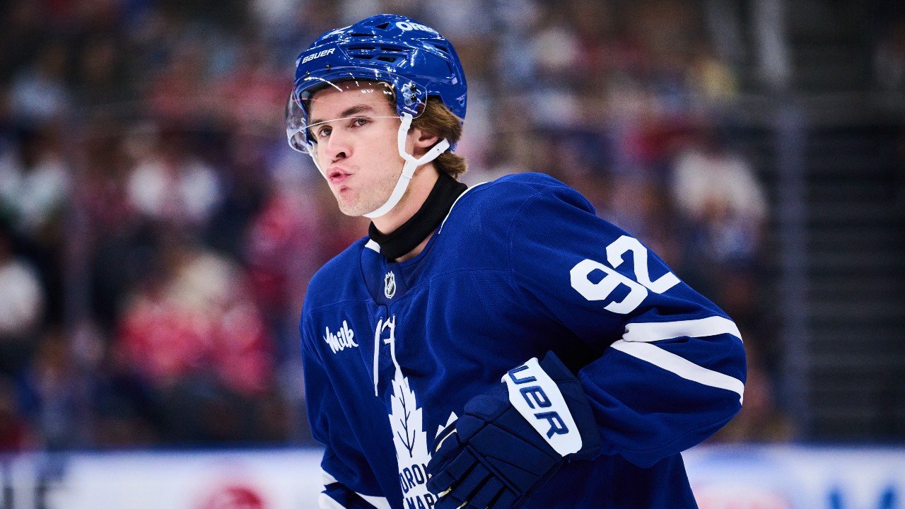 Blandade intryck av Gavin McKenna i Maple Leafs-debuten