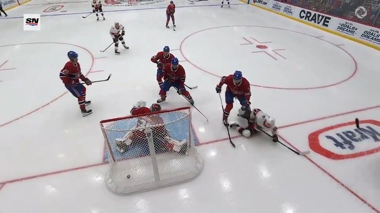 William Eklund gjorde sitt första mål för Senators i försäsongsmatch