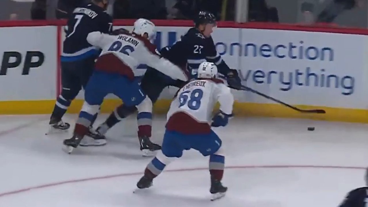 Namestnikov hittar Vilardi genom trafiken – snyggt Jets-mål mot Avalanche