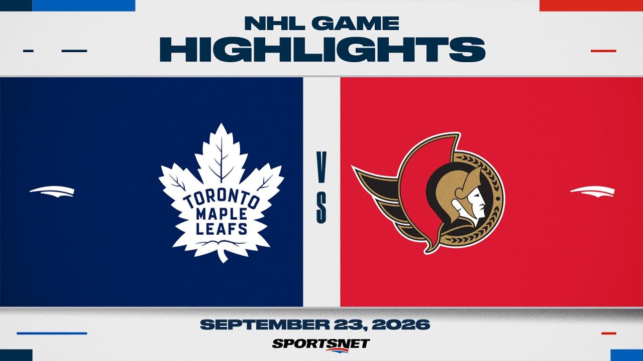 Toronto besegrade Ottawa med 4-2 i försäsongsmatch