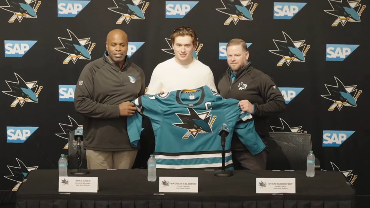 Macklin Celebrini utsedd till kapten i San Jose Sharks – yngst i NHL