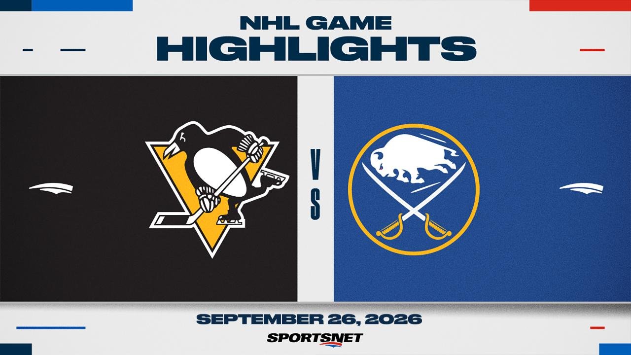 Crosby och Robertson sänkte Sabres i Penguins försäsongsseger