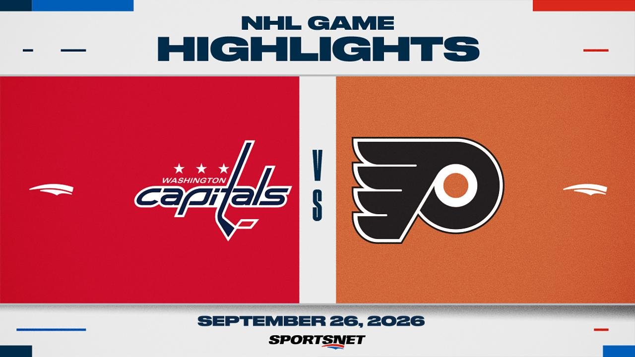Capitals krossade Flyers med 5-1 i försäsongsmatch