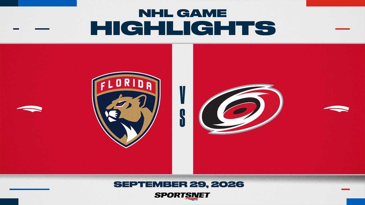 Forsling avgjorde i förlängning – Markström höll nollan när Panthers slog Hurricanes