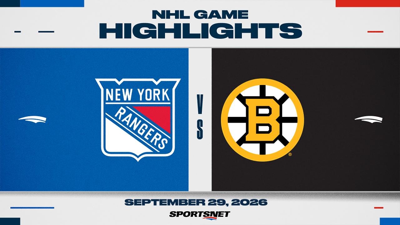 Swayman höll nollan när Bruins besegrade Rangers