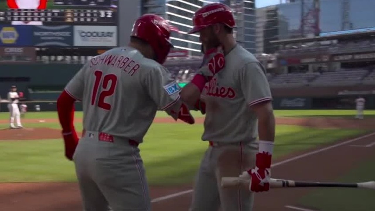 Gotta See It: Schwarber, Harper bring Phillies back from brink with back-to-back HRs