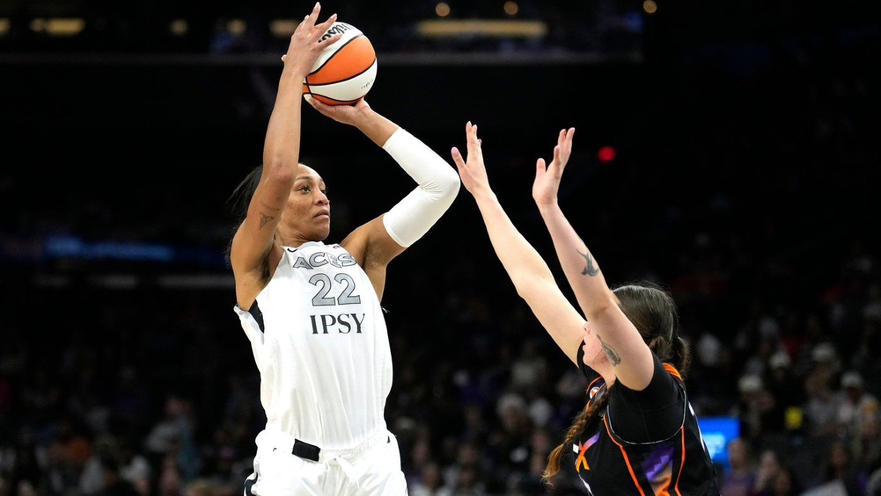 Wilson scores 34, Loyd adds 25 off bench as Aces beat Mercury