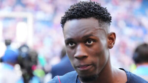 United States' Folarin Balogun (20) walks off the pitch after losing to Belgium in their World Cup round of 16 soccer match in Seattle on July 6, 2026. (Ted S. Warren/AP)