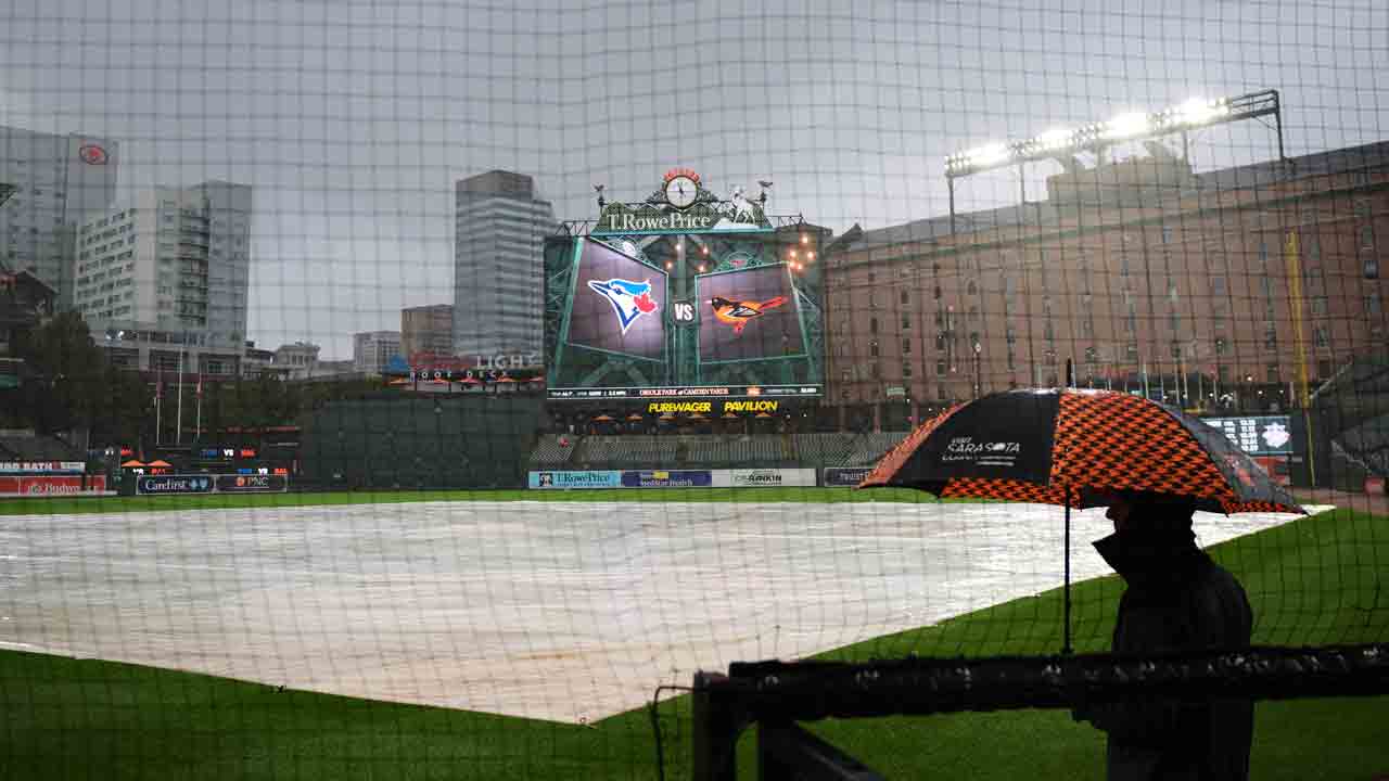Blue Jays vs. Orioles Delayed Due to Rain: Weather Update and Start Time