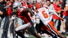 Jeremiah Smith ties school record with four TDs as No. 7 Buckeyes beat Illinois