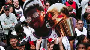 Fans in attendance at the Kyle Lowry Block Party in Toronto on Saturday, Sept. 19, 2026. (Courtesy Toronto Raptors)