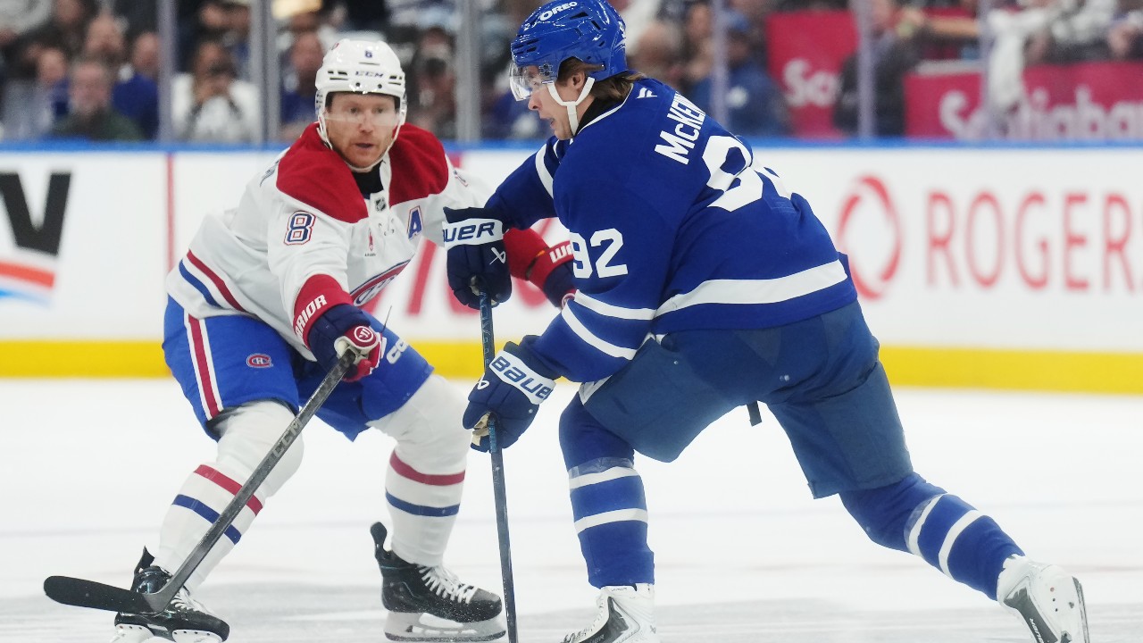 Maple Leafs föll i premiären mot Canadiens – tio debutanter i laget