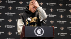 Another disputed fumble call goes against Saints when Shough loses ball