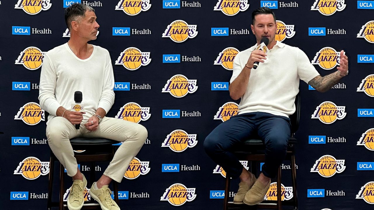 LeBron James is gone, but Lakers GM Pelinka and coach Redick are excited about future