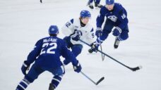 ‘100 miles an hour’: Gavin McKenna jumps into Toronto’s top six