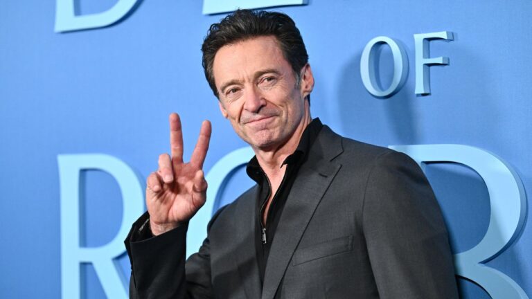 Hugh Jackman attends the world premiere of "The Death of Robin Hood" at AMC Lincoln Square on Wed., June 10, 2026, in New York. (Evan Agostini/Invision/AP)