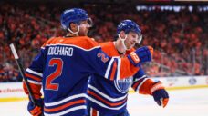Oilers’ Bouchard pots first hat trick by a defenceman in season opener since 1980