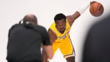 Bronny James unbothered by father LeBron’s departure, eager to be own man with Lakers