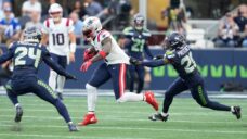 Patriots WR A.J. Brown exits vs. Seahawks with ankle injury