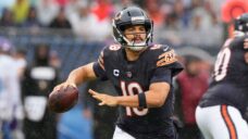 Bears’ Caleb Williams returns to practice, remains questionable
