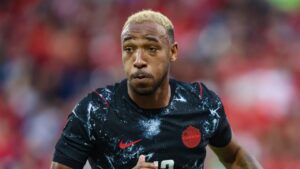Canada defender Derek Cornelius (13) runs to the play during an international friendly soccer match against Ireland in Montreal, Friday, June 5, 2026. (Gary McCullough/AP)