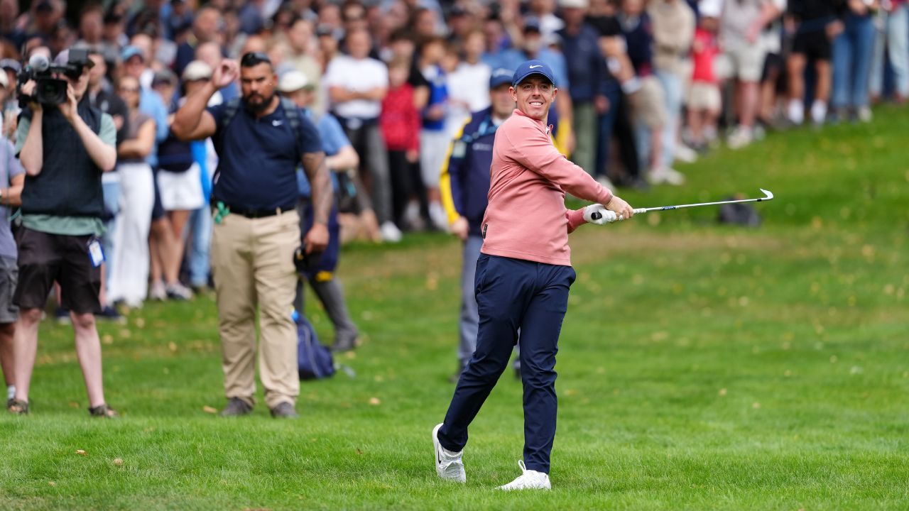 McIlroy surges into contention at BMW PGA Championship with eagle on 18th